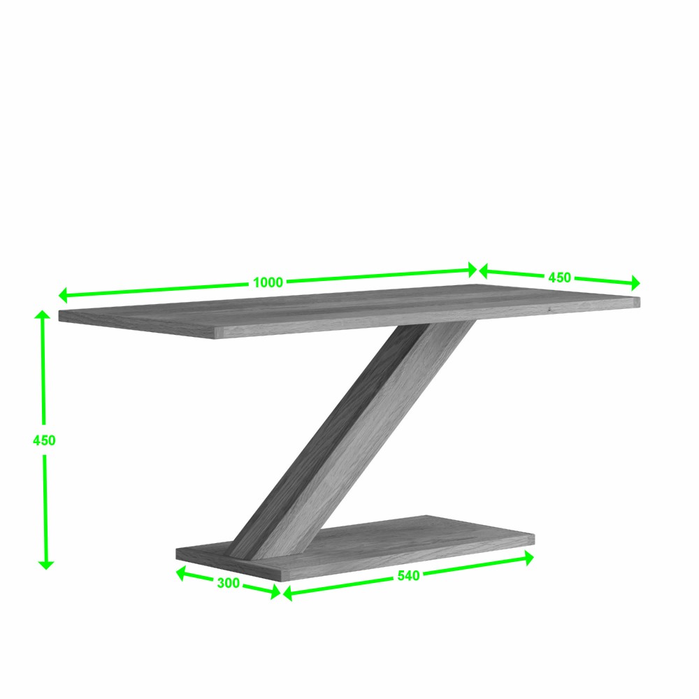Z Oak Designer Modern Coffee Table Z Oak Designer Modern Coffee Table