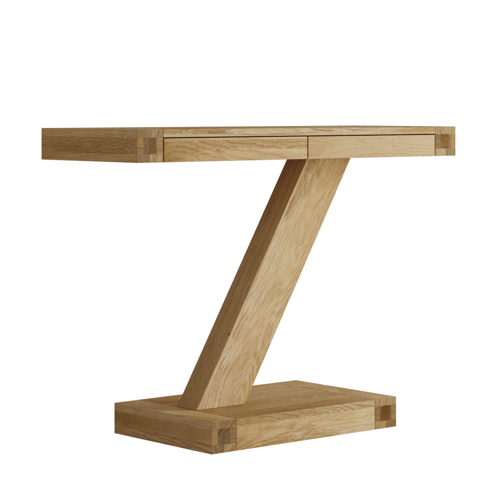 Z Oak Designer Modern Console Unit