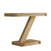 Z Oak Designer Modern Console Unit