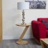 Z Oak Designer Modern Lamp Table