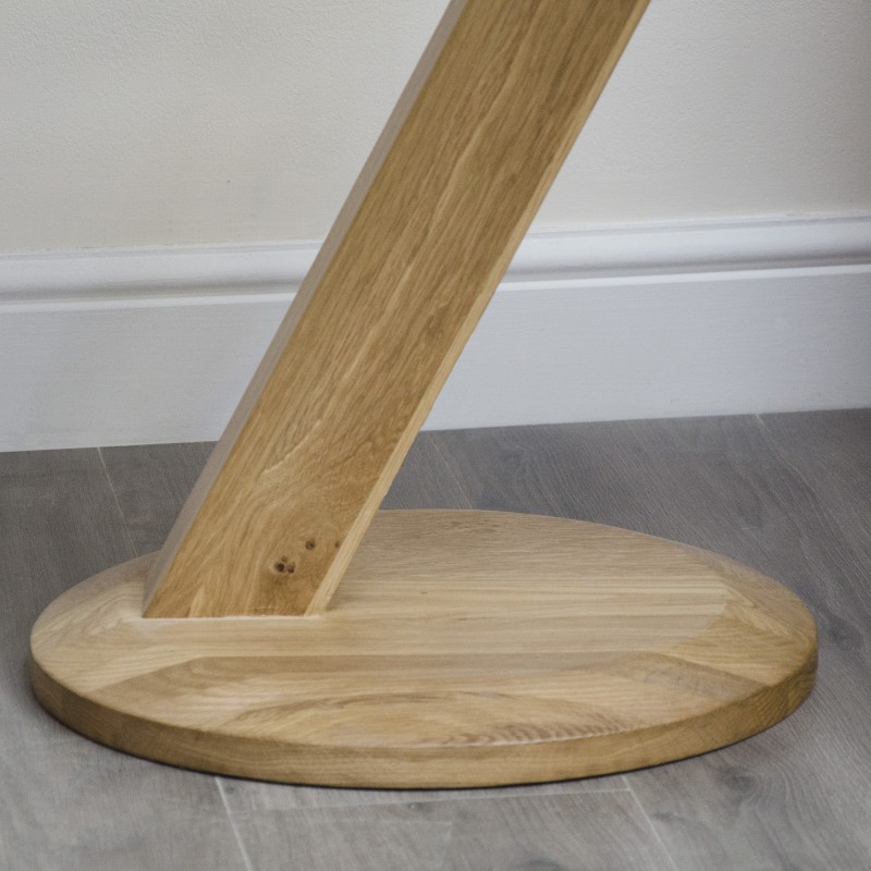 Z Oak Designer Modern Lamp Table