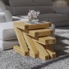 Z Oak Designer Nest of Tables