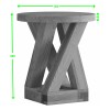 Z Oak Designer Round 4 Leg Lamp Table