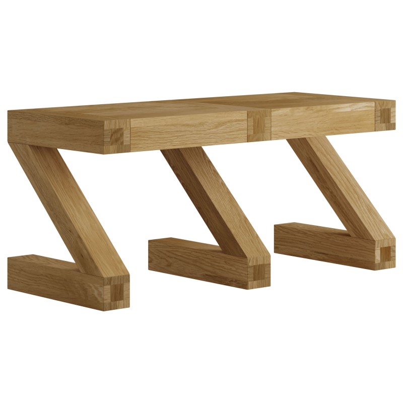 Z Oak Designer Small Bench