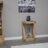 Z Oak Designer Small Console Table