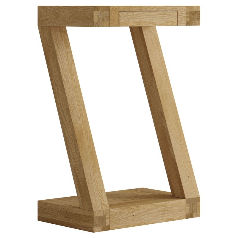 Z Oak Designer Small Console Table