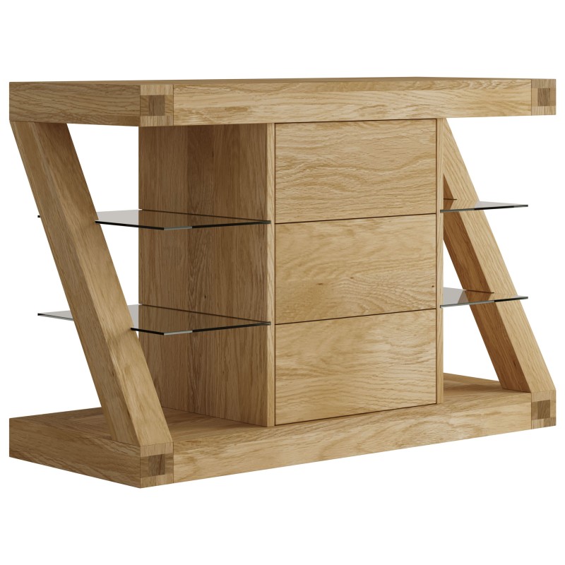 Z Oak Designer Small Sideboard