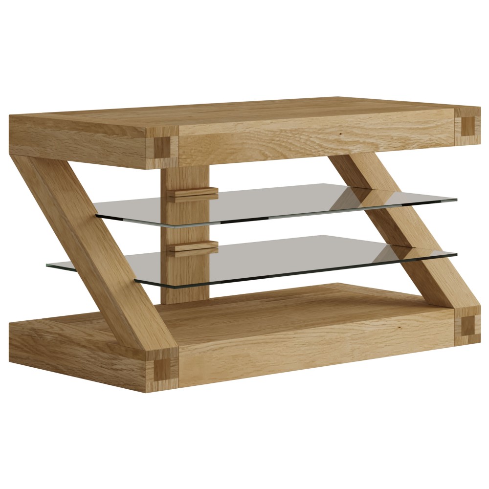 Z Oak Designer TV Unit