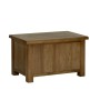 Devonshire Rustic Oak Small Blanket Box