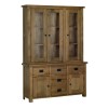 Devonshire Rustic Oak Medium Glazed Dresser