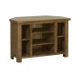 Devonshire Rustic Oak Corner TV Cabinet