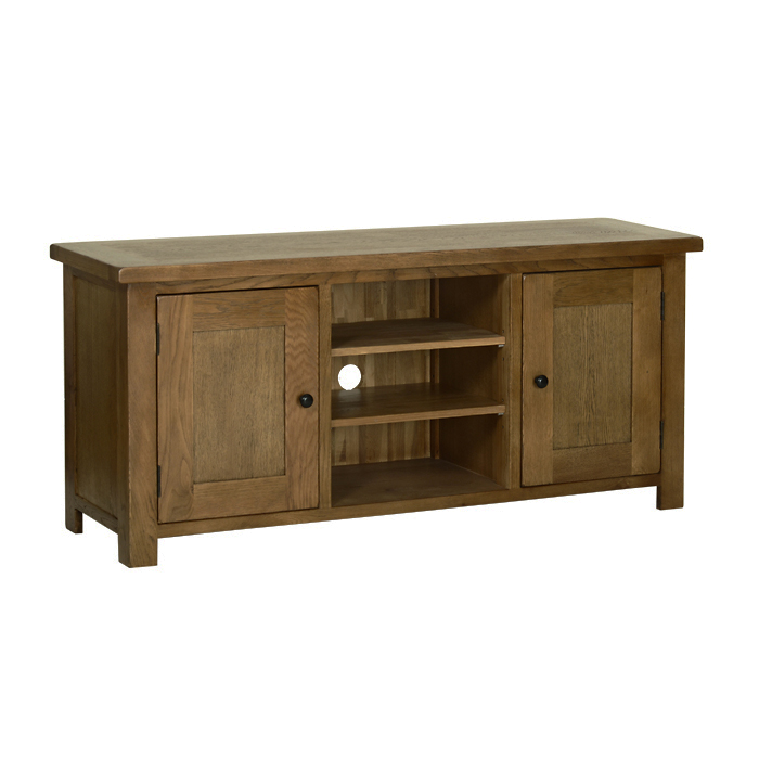 Devonshire Rustic Oak Large TV Cabinet