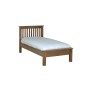 Devonshire Rustic Oak Single LFE Bed