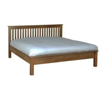 Devonshire Rustic Oak Superking LFE Bed