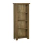 Devonshire Rustic Oak Medium Narrow Bookcase