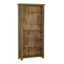 Devonshire Rustic Oak Large Bookcase
