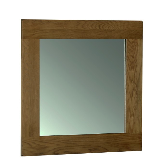 Devonshire Rustic Oak 90 x 90 Wall Mirror
