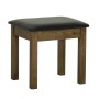 Devonshire Rustic Oak Dressing Table Stool