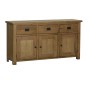 Devonshire Rustic Oak Large Sideboard