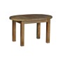 Devonshire Rustic Oak Small Oval Extending Table 