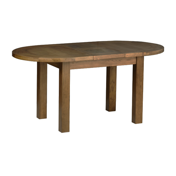 Devonshire Rustic Oak Small Oval Extending Table 