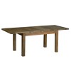Devonshire Rustic Oak Medium 2 Leaf Extending Table
