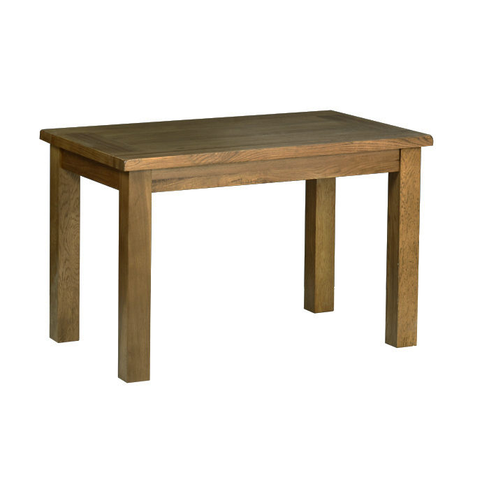 Devonshire Rustic Oak Standard Fixed Top Table