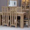 Paris Oak Leather Dining Chair