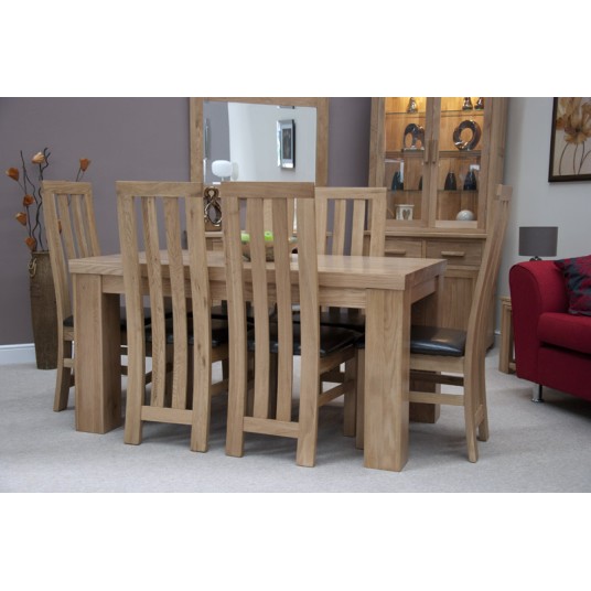 Paris Oak Leather Dining Chair Paris Oak Leather Dining Chair