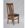 Maria Oak Leather Dining Chair