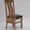 Maria Oak Leather Dining Chair