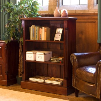 La Roque Mahogany Low Open Bookcase