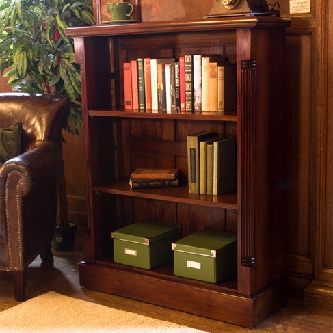 La Roque Mahogany Low Open Bookcase