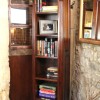La Roque Mahogany Narrow Alcove Bookcase