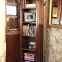 La Roque Mahogany Narrow Alcove Bookcase