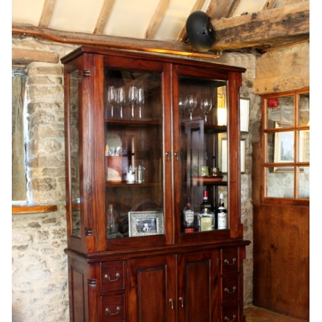 La Roque Mahogany Dresser - Top Hutch