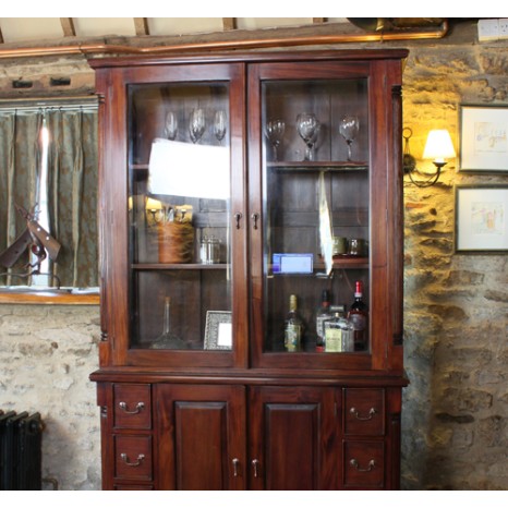La Roque Mahogany Dresser - Top Hutch