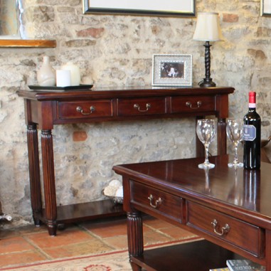 La Roque Mahogany Hall / Console Table 