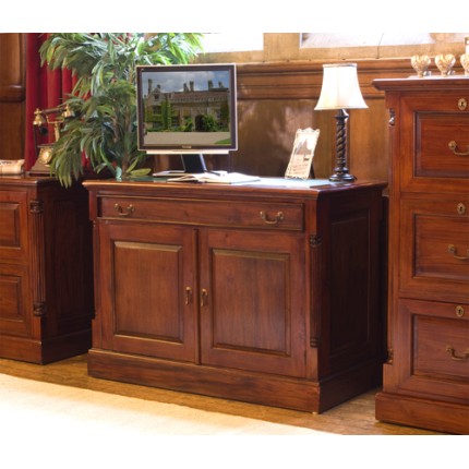 La Roque Mahogany Hidden Home Office