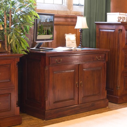 La Roque Mahogany Hidden Home Office