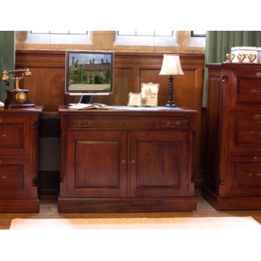 La Roque Mahogany Hidden Home Office