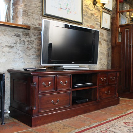 La Roque Mahogany Widescreen Television Cabinet