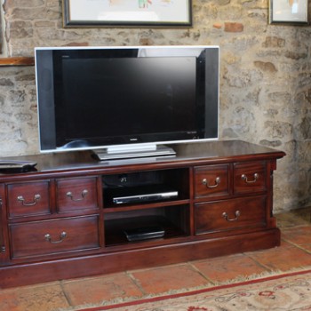 La Roque Mahogany Widescreen Television Cabinet