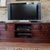 La Roque Mahogany Widescreen Television Cabinet
