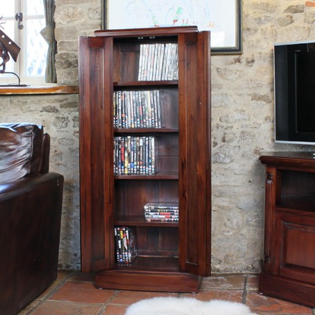 La Roque Mahogany CD / DVD Cupboard