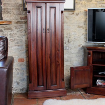 La Roque Mahogany CD / DVD Cupboard
