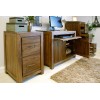 Mayan Walnut Hidden Home Office Mayan Walnut Hidden Home Office