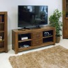 Mayan Walnut Widescreen Television Cabinet
