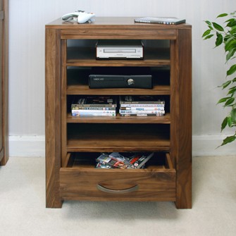Mayan Walnut Entertainment Ancillaries Storage Unit