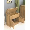 Mobel Oak Hidden Shoe Storage Bench Mobel Oak Hidden Shoe Storage Bench